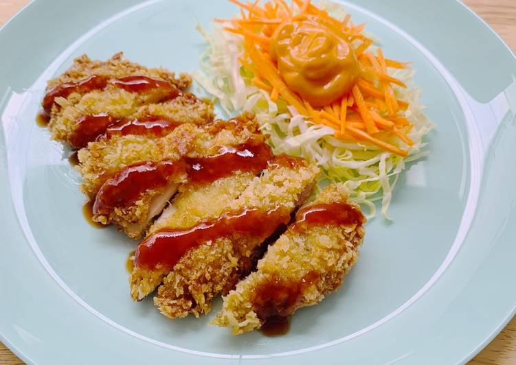 Cara Gampang Membuat Chicken Katsu, Bikin Ngiler