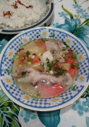 Foto resep Sup Ayam Ceker