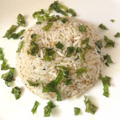 Betel leaf fried rice A picture of Betel leaf fried rice.