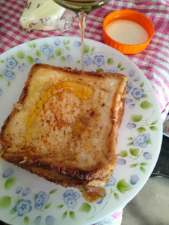 A picture of Bread toast meetha.