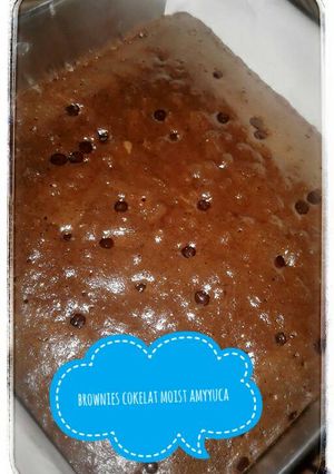 Foto resep Brownies cokelat moist