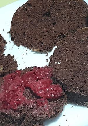Una foto de Mugg de chocolate keto o buzcuchuelo en taza