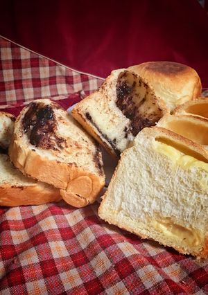 A picture of Japanese Loaf Bread.