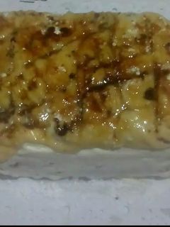 Una foto de Tiramisú con crema catalana
