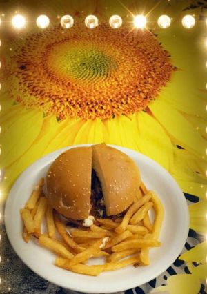 A picture of Beef burger.