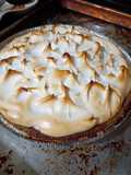 Old Fashioned Lemon Meringue Pie (but sugar free and lower carb)