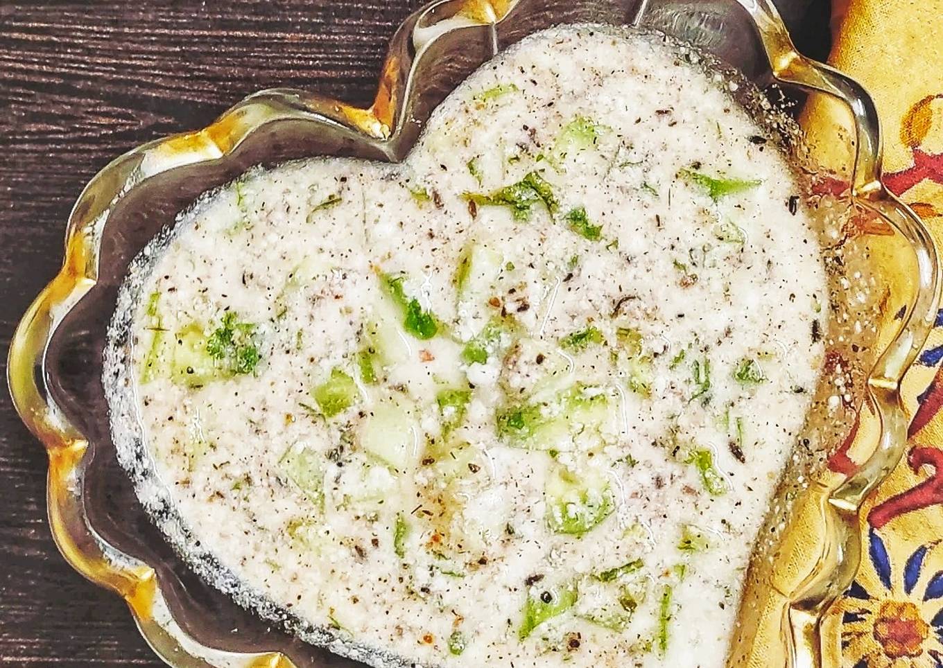 Quick Fix Maharashtrian Cucumber Raita