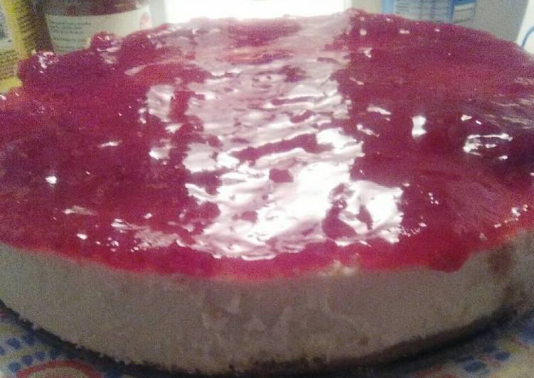 Cheesecake o tarta de queso al horno
