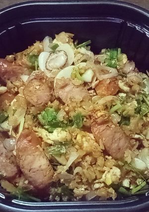 รูปของ ข้าวผัดไส้อั่ว - คีโต