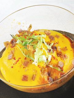 【家樂福廚房】香料南瓜泥與油封鴨肉 的食譜成品照片