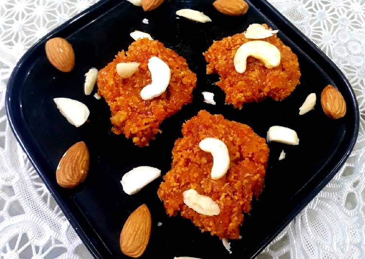 Carrot (gajar) Burfi