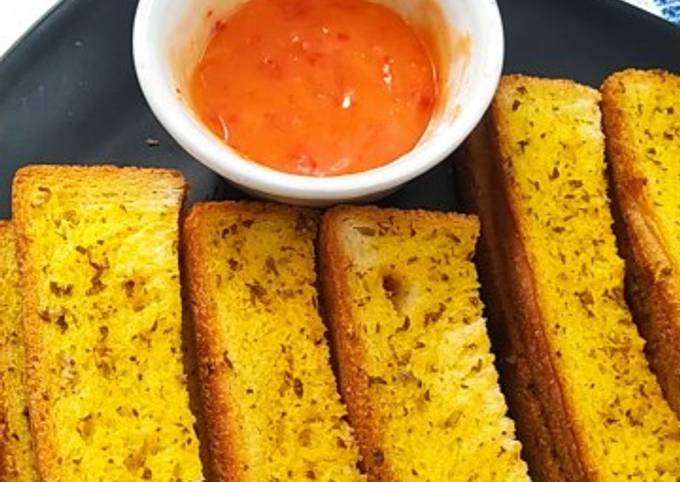 Resep Garlic Bread Pinggiran Roti Tawar Oleh Citra Amalia Cookpad