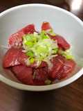 Soy marinated tuna