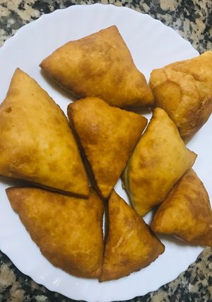 A picture of Mandazi without yeast.