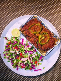 صورة لوصفة مسقعة باذنجان صحي