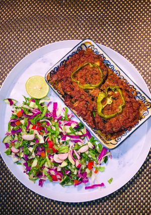 صورة لوصفة مسقعة باذنجان صحي