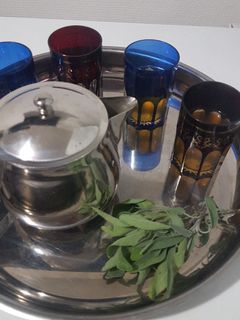 صورة لوصفة شاي بالسالمية(الميرمية)