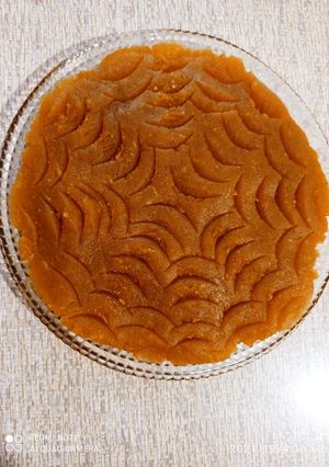 عکسی از دستور حلوا سیب