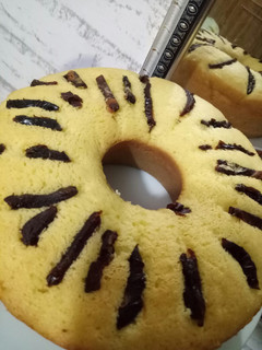 Foto resep Bolu tape 2 telur berhias kurma rasul 💕