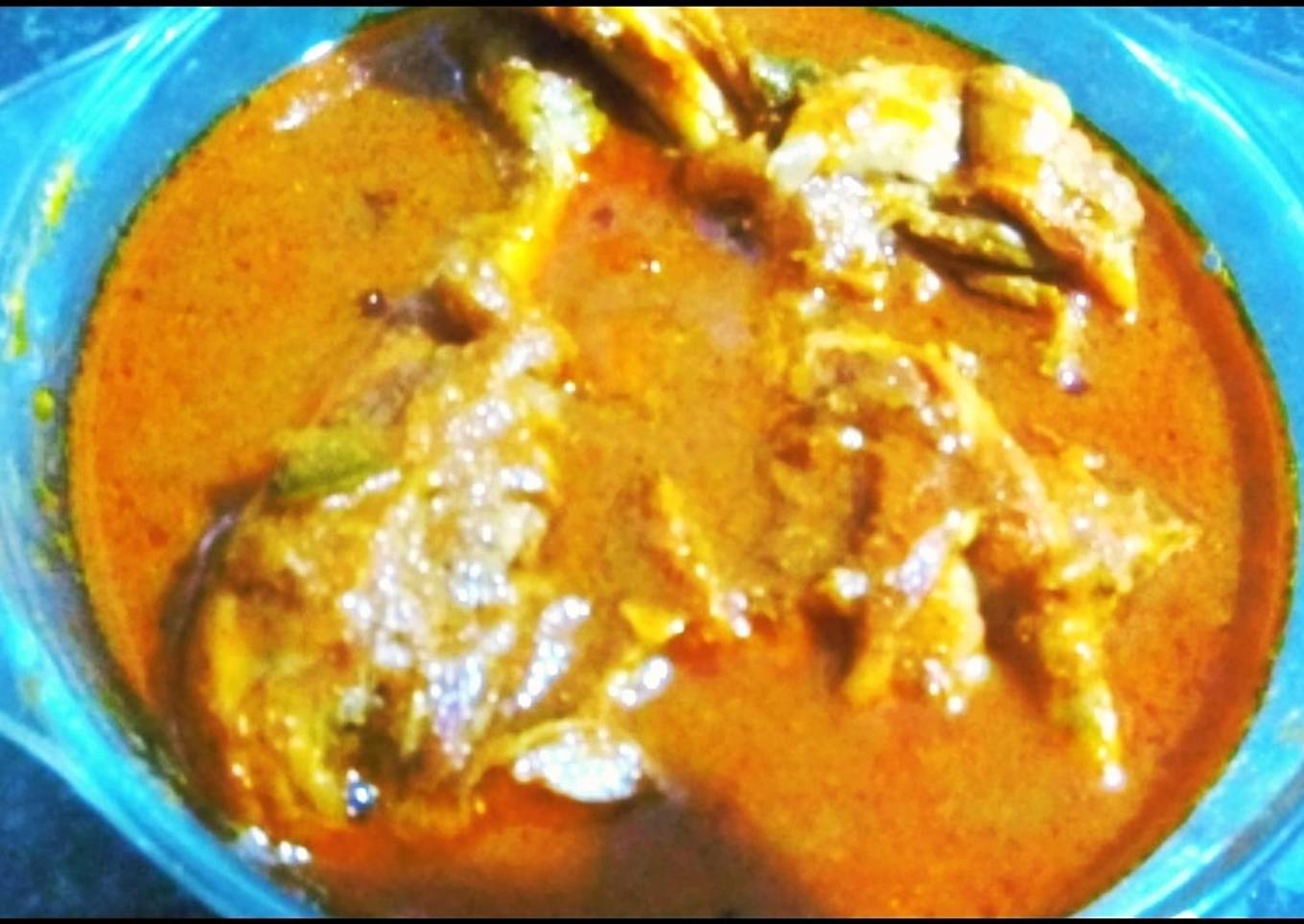 South Indian style chicken curry