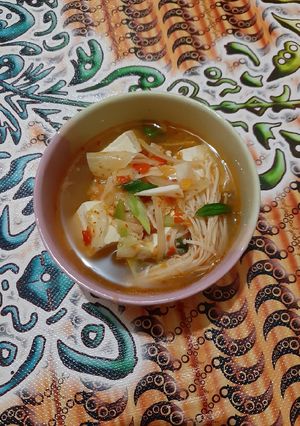 Foto resep Sup Tahu Pedas