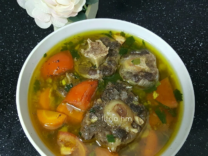 Cara Mudah Membuat Resep Sup Buntut Sapi Anti Ribet, Bisa Manjain Lidah