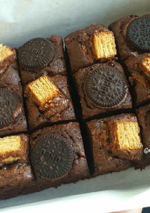 Foto resep Brownies sekat