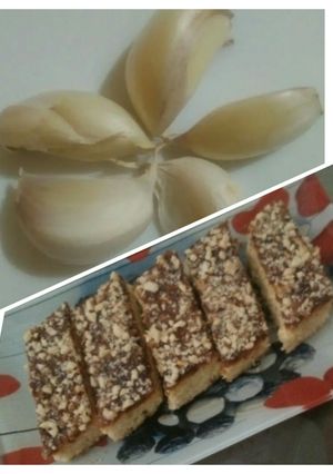 صورة لوصفة كروكي السنيوة مع وصفة الثوم💕