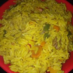 Fried rice 🌾 A picture of Fried rice 🌾.