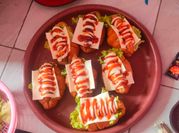Gambar croissant sosis
