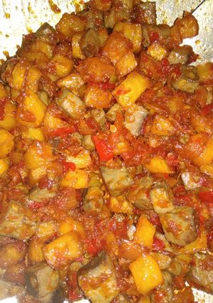 Foto resep Sambal ati kentang