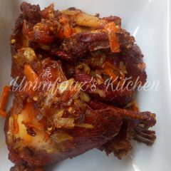 A picture of Peppered Chicken.