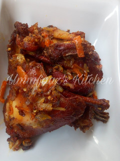 A picture of Peppered Chicken.