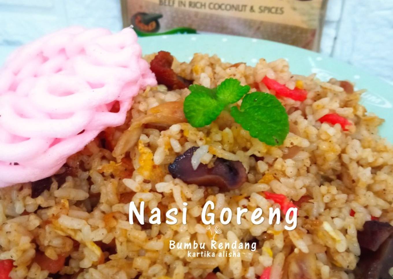 Nasi Goreng Bumbu Rendang