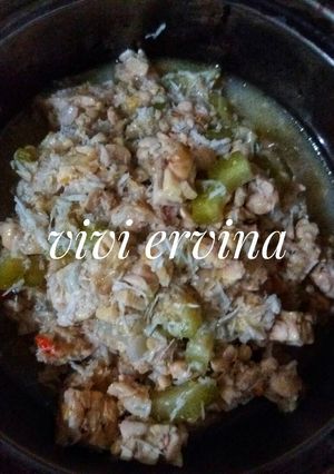 Foto resep Oblok oblok tempe pare