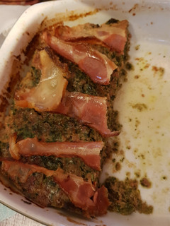 Una foto de Pan de carne con espinaca
