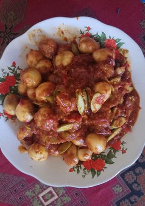 Foto resep Telur Puyuh Sambal Balado Petai