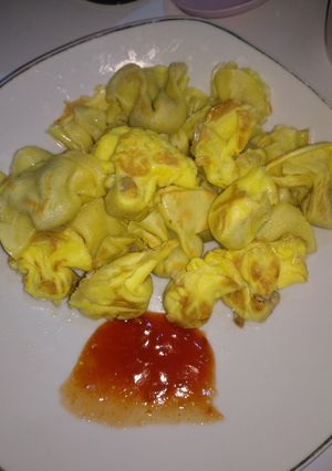 Foto resep Pangsit Telor isi daging