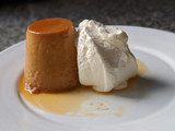 Flan de dulce de leche (Proper)