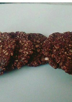 Una foto de Galletas de avena y plátano sin horno