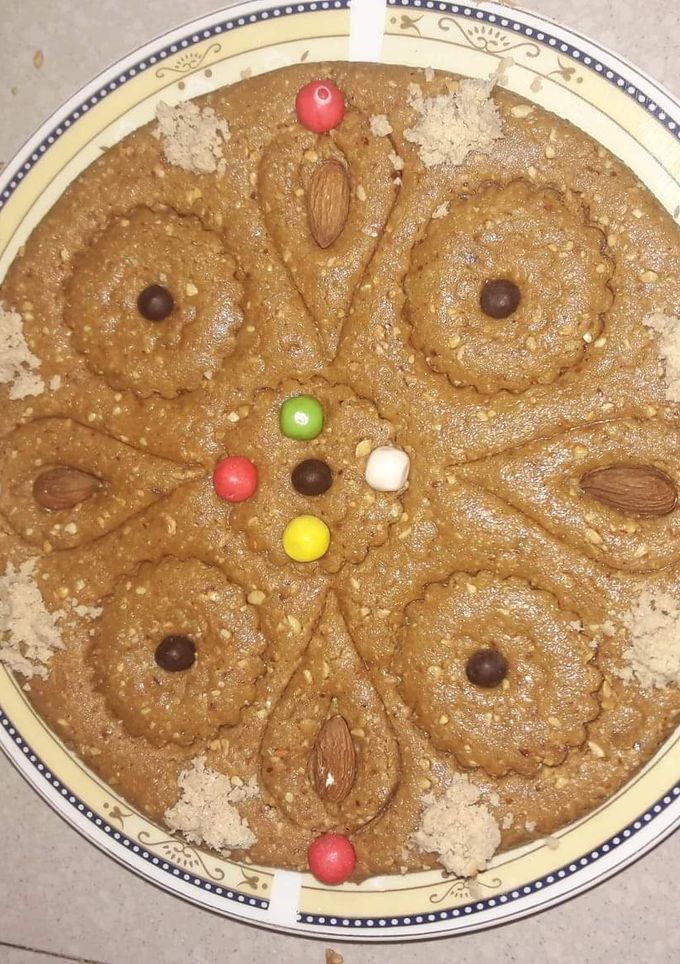 صورة لوصفة طمينة بقاطو بيمو وحلوة الترك