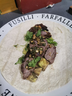 Una foto de Fajitas de Poncho Parrillero