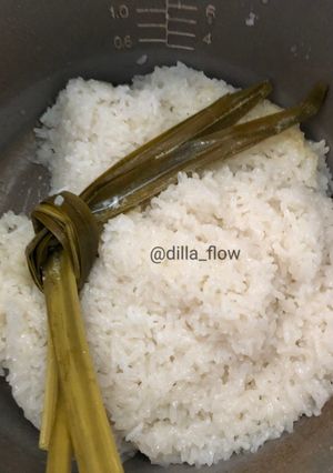 Foto resep Ketan Putih Santan