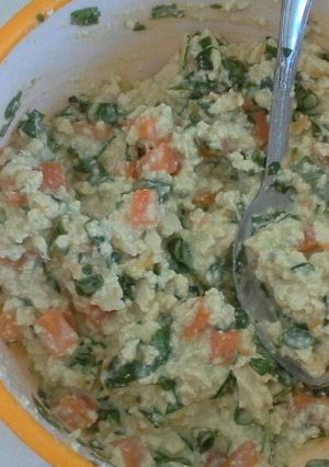 Foto resep Bakwan tahu komposisi lengkap
