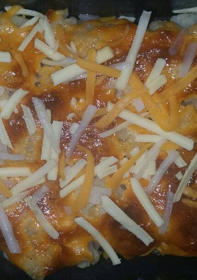 Una foto de Coliflores gratinadas con mayonesa al pimentón🍛