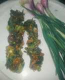Spring Onion Pakoda /Fritters