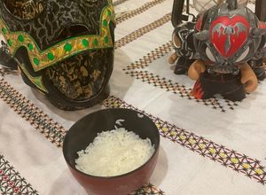 Una foto de Arroz gohan para acompañar