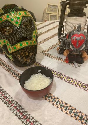 Una foto de Arroz gohan para acompañar
