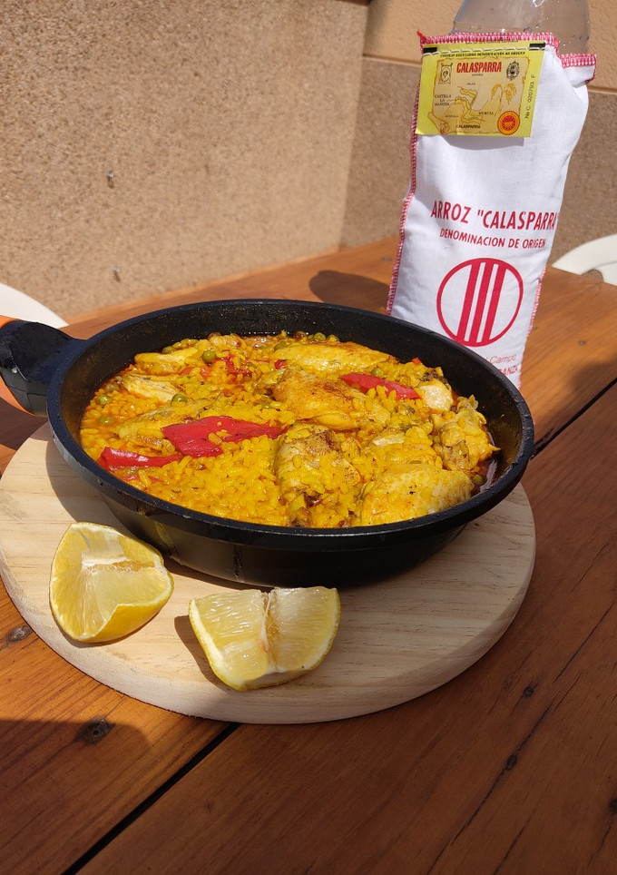 Una foto de Arroz con pollo