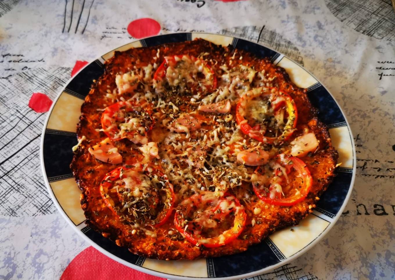 Pizza de zanahoria